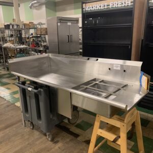 6' Soiled Dishtable