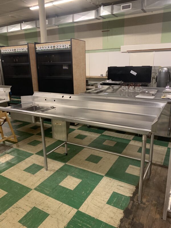9' Soiled Dishtable