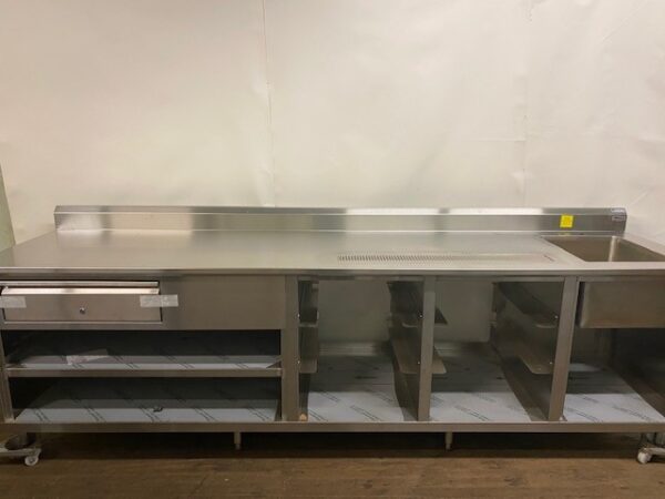 John Boos 10ft. Custom Beverage Counter